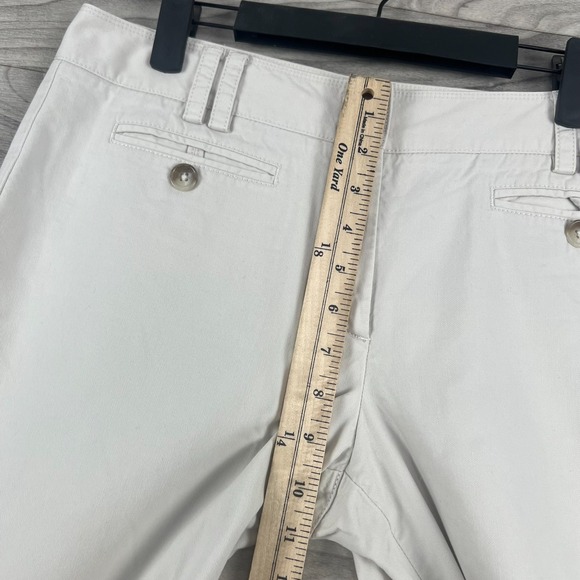 Ann Taylor Pants Women's Size 8 Beige Bootcut Leg‎ 2 Button Stretch Y2K Career - Picture 7 of 13